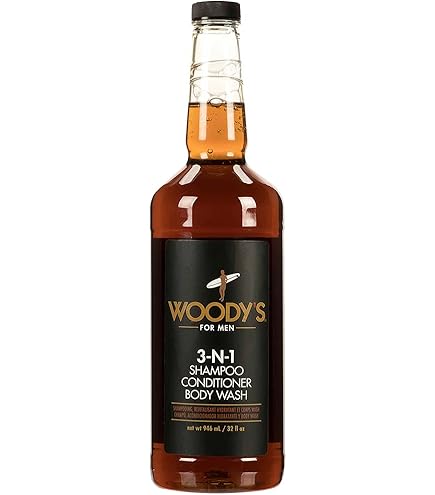 Amazon.com : Woody's Daily Shampoo for Men – Sulfate-Free, All